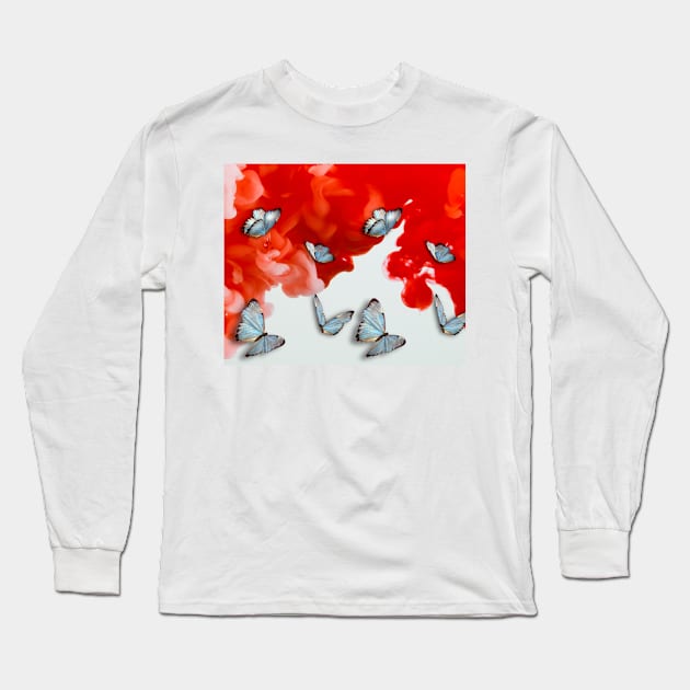 butterfly lover Long Sleeve T-Shirt by ayoubShoop